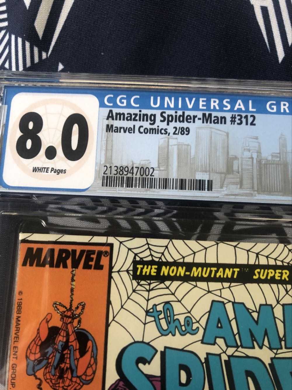 Amazing Spider-Man, The - Marvel Comics (312 - Feb 1989) comic book collectible [Barcode 071486024576] - Main Image 3