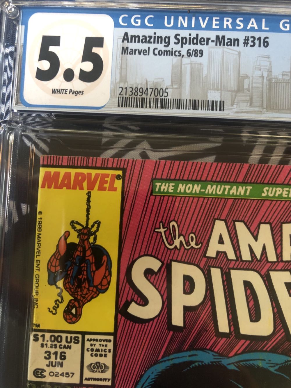 Amazing Spider-Man, The - Marvel Comics (316 - 06/1989) comic book collectible [Barcode 071486024576] - Main Image 3