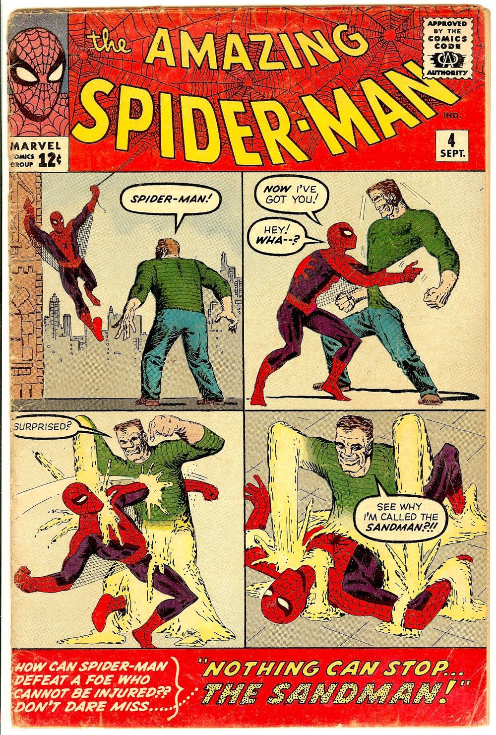 The Amazing Spider-man - Marvel Comics Group (4) comic book collectible [Barcode 842566] - Main Image 2