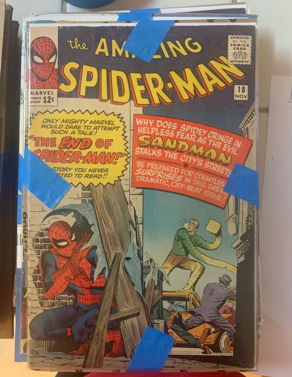 The Amazing Spider-Man - Marvel Comics (18x - Nov 1964) comic book collectible [Barcode 7128633] - Main Image 2