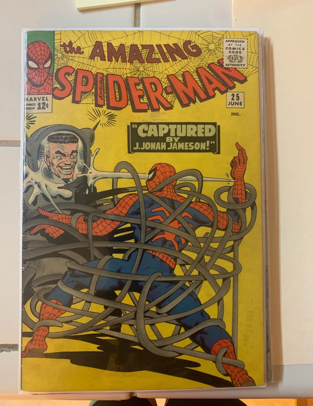 Amazing Spider-man, The - Marvel Comics Group (25 - Jun 1965) comic book collectible [Barcode 8459665] - Main Image 2
