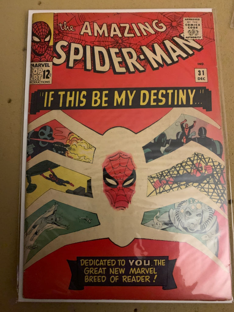 Amazing Spider-man, The 31 - Marvel (31 - Dec 1965) comic book collectible [Barcode 542566] - Main Image 2