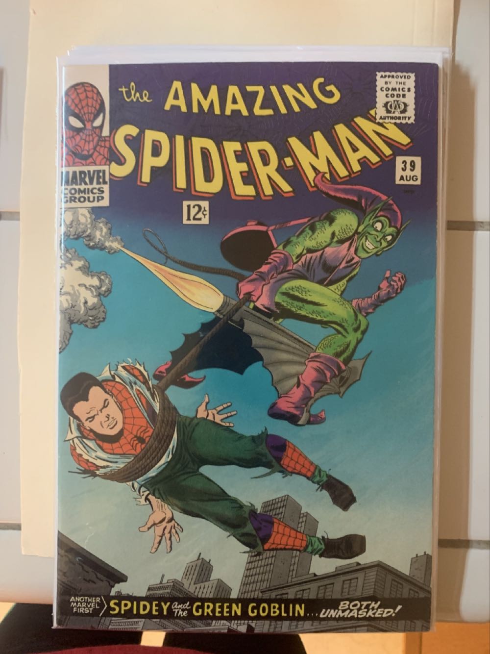 The Amazing Spider-Man✅ - Marvel Comics (39 - Aug 1966) comic book collectible [Barcode 81556996] - Main Image 2
