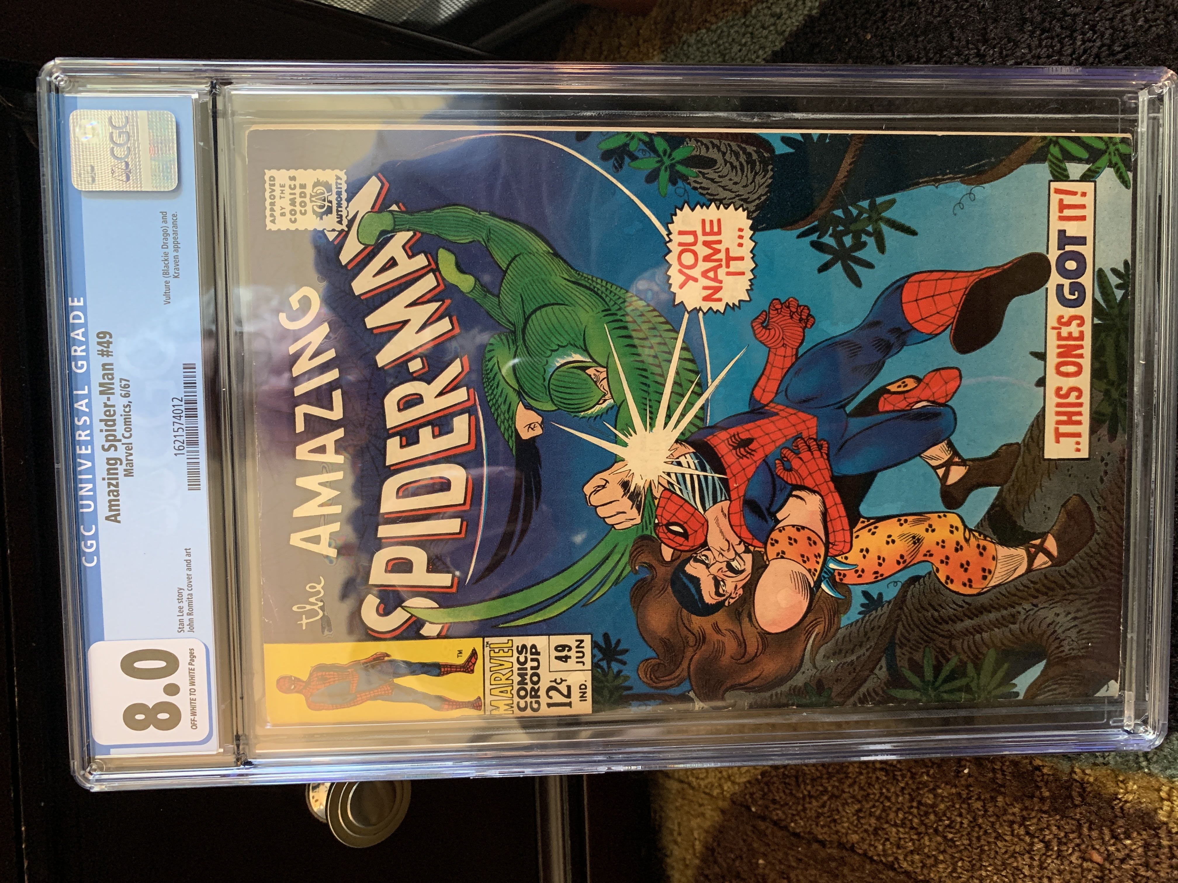 Amazing Spider-man, The - Marvel Comics (49 - Jun 1967) comic book collectible [Barcode 845859] - Main Image 2