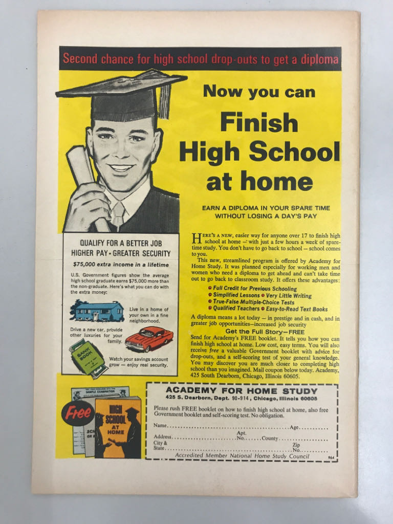 Amazing Spider-Man (Vol 1) - Marvel Comics Group (74 - Jul 1969) comic book collectible [Barcode 84585696] - Main Image 2