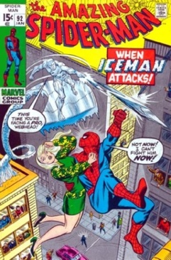 The Amazing Spider-Man 92 🔑 - Marvel Comics (92 - Jan 1971) comic book collectible [Barcode 258741566] - Main Image 1