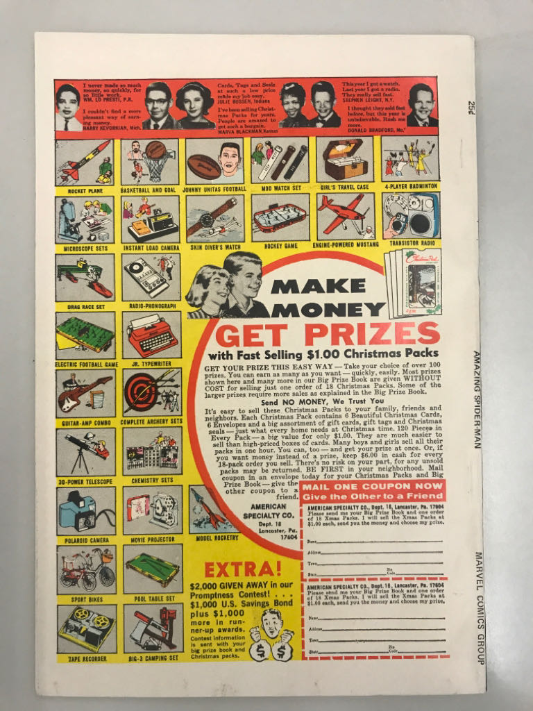 Amazing Spider-man, The 102 - Marvel Comics (102 - Nov 1971) comic book collectible [Barcode 25874155666] - Main Image 2