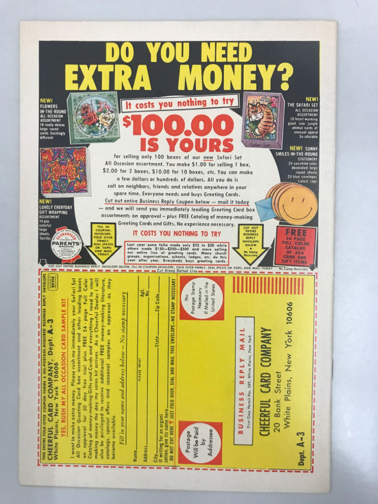 Amazing Spider-Man (Vol 1) - Marvel Comics Group (107 - Apr 1972) comic book collectible [Barcode 147852963] - Main Image 2