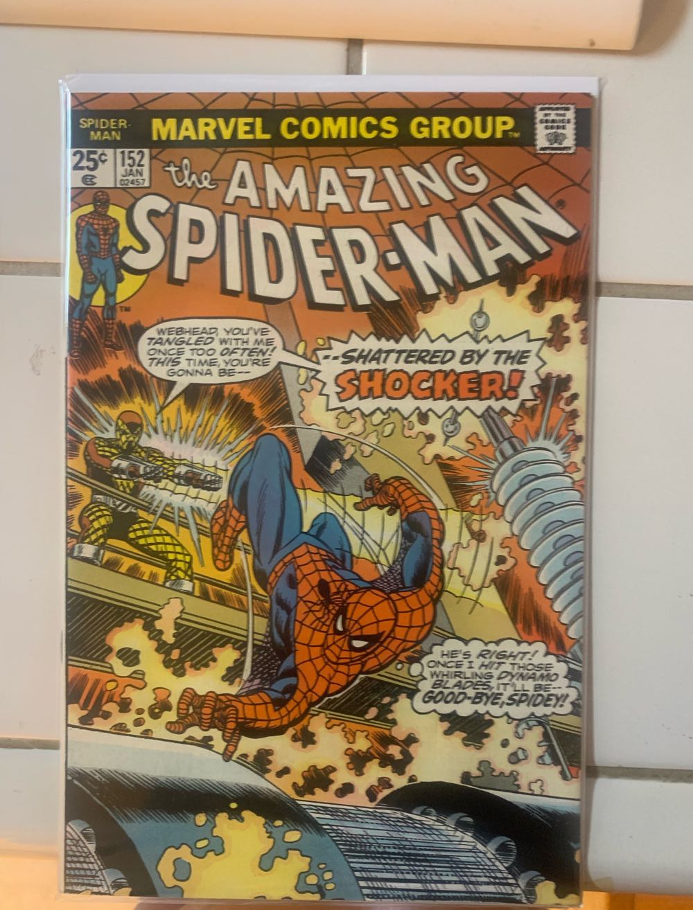 The Amazing Spider-man #152  (152 - Jan 1963) comic book collectible [Barcode 85255899599] - Main Image 2