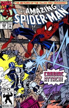 Amazing Spider-man, The - Marvel (359 - Feb 1992) comic book collectible [Barcode 009281024576] - Main Image 1