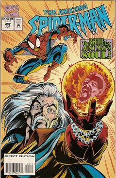 Amazing Spider-man, The - Marvel (402 - Jun 1995) comic book collectible [Barcode 759606024575] - Main Image 1