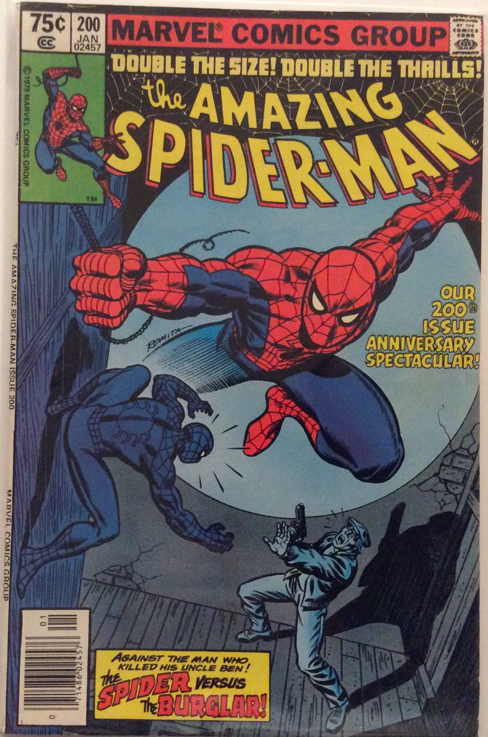 Amazing Spider-Man, The - Marvel Comics Group (200 - Jan 1980) comic book collectible [Barcode 071486024576] - Main Image 2