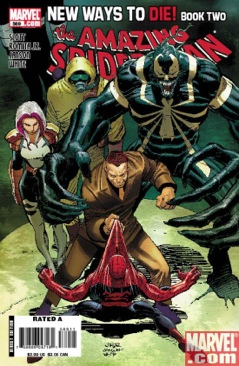 The Amazing Spider-man - Marvel (569 - Oct 2008) comic book collectible [Barcode 009281024576] - Main Image 1