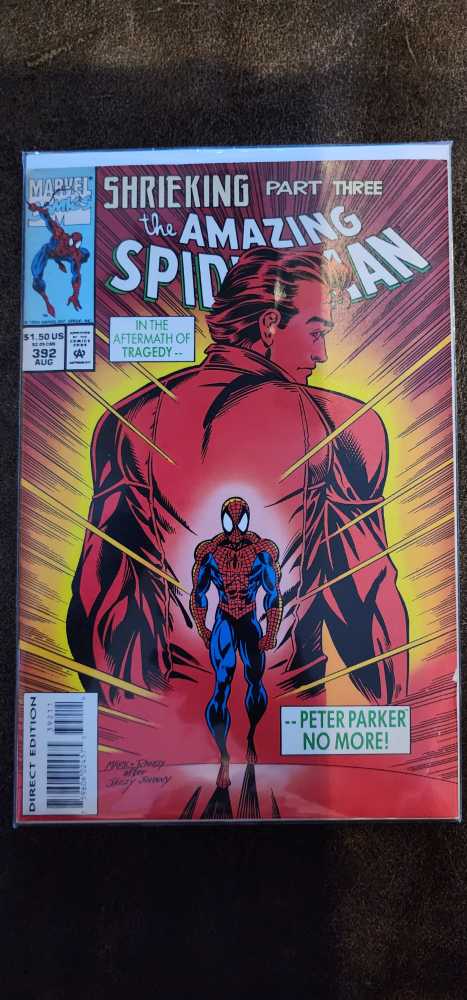 Amazing Spider-man, The - Marvel (392 - Aug 1994) comic book collectible [Barcode 759606024575] - Main Image 2