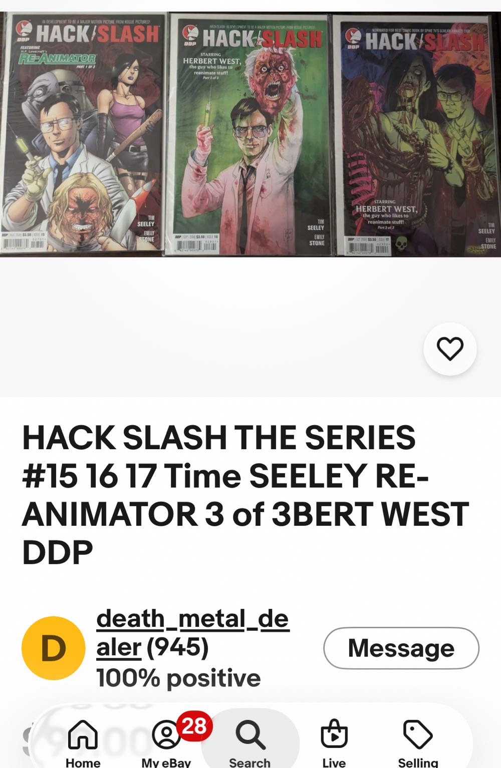 Hack/Slash - DDP (Devil’s Due Publishing) (17) comic book collectible [Barcode 882142000762] - Main Image 3