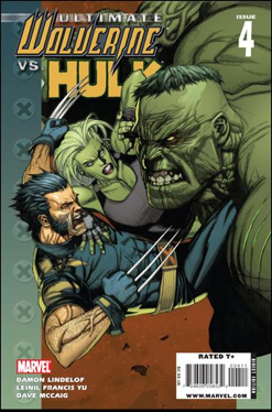 Ultimate Wolverine Vs. Hulk - Marvel (4 - Apr 2009) comic book collectible [Barcode 759606058532] - Main Image 1