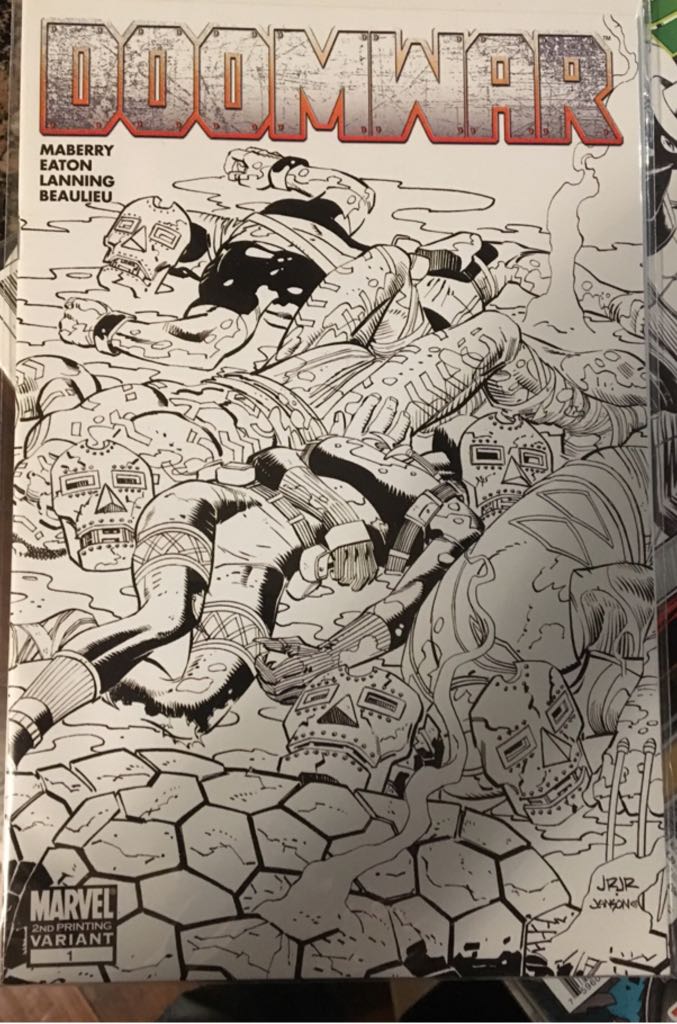 Doomwar  (1) comic book collectible [Barcode 5960607085] - Main Image 1