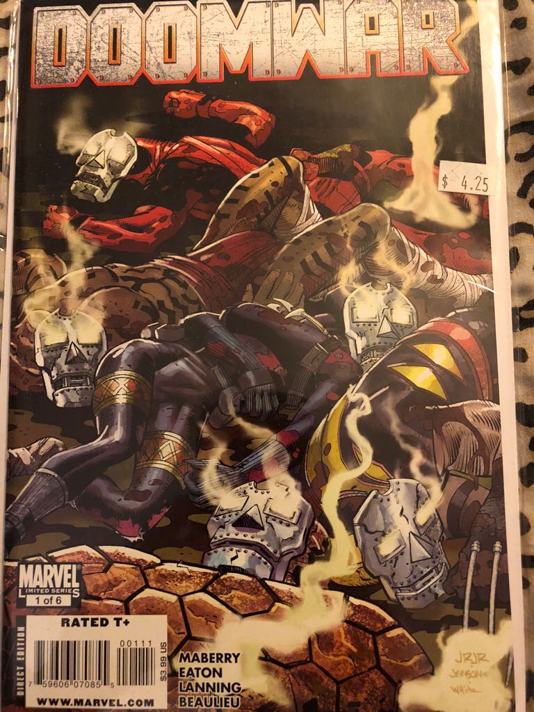 Doomwar - Marvel (1 - Feb 2010) comic book collectible [Barcode 75960607085500111] - Main Image 1