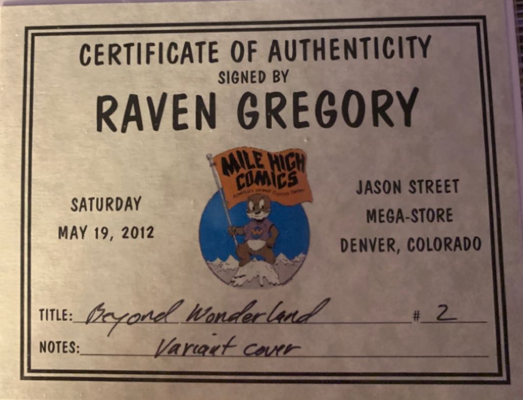 Grimm Fairy Tales: Beyond Wonderland - Zenescope Entertainment, Inc. (2 - May 2012) comic book collectible [Barcode 718122883936] - Main Image 2