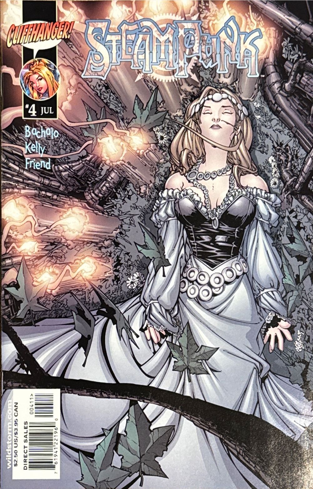 Steampunk - Wildstorm (4 - Jul 2000) comic book collectible [Barcode 76194122196000411] - Main Image 3