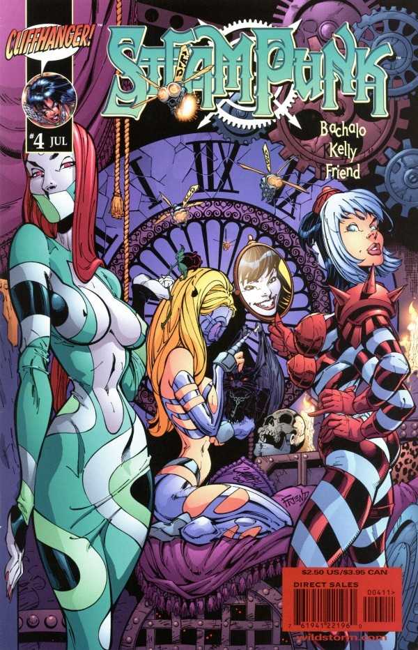 Steampunk - Wildstorm (4 - Jul 2000) comic book collectible [Barcode 76194122196000411] - Main Image 4