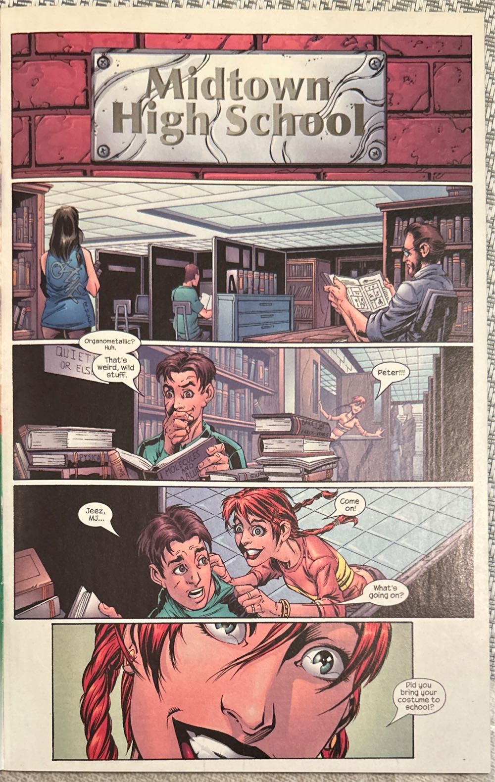 Ultimate Spider-Man - Marvel Comics (28 - Dec 2002) comic book collectible [Barcode 75960605031402811] - Main Image 3