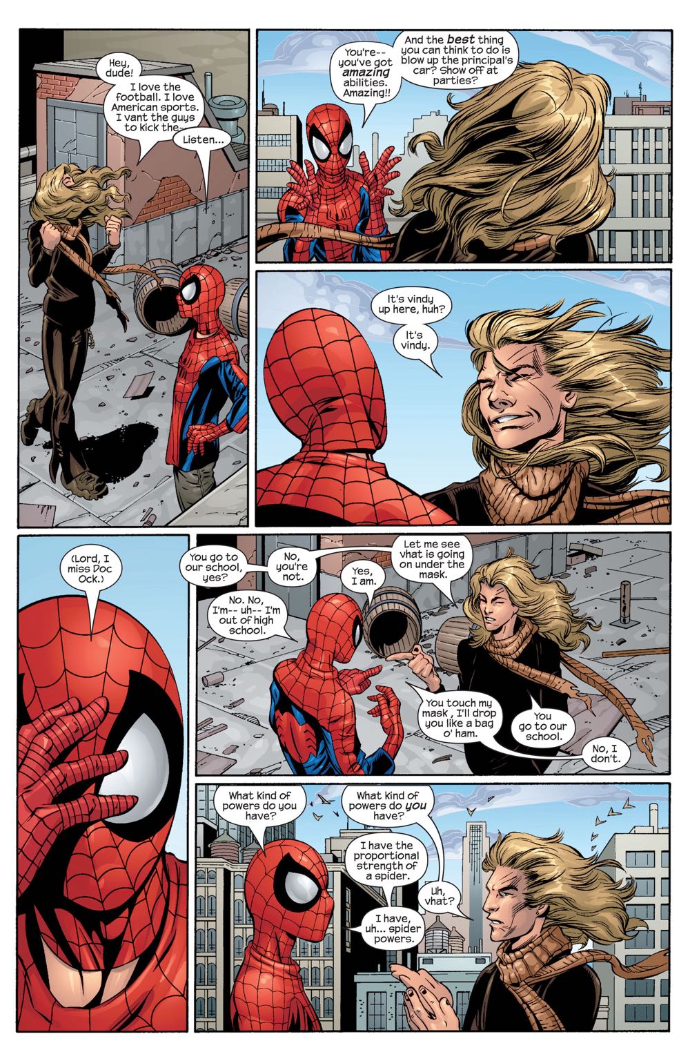 Ultimate Spider-Man #42 - Marvel Comics (42 - Aug 2003) comic book collectible [Barcode 75960605031404211] - Main Image 3