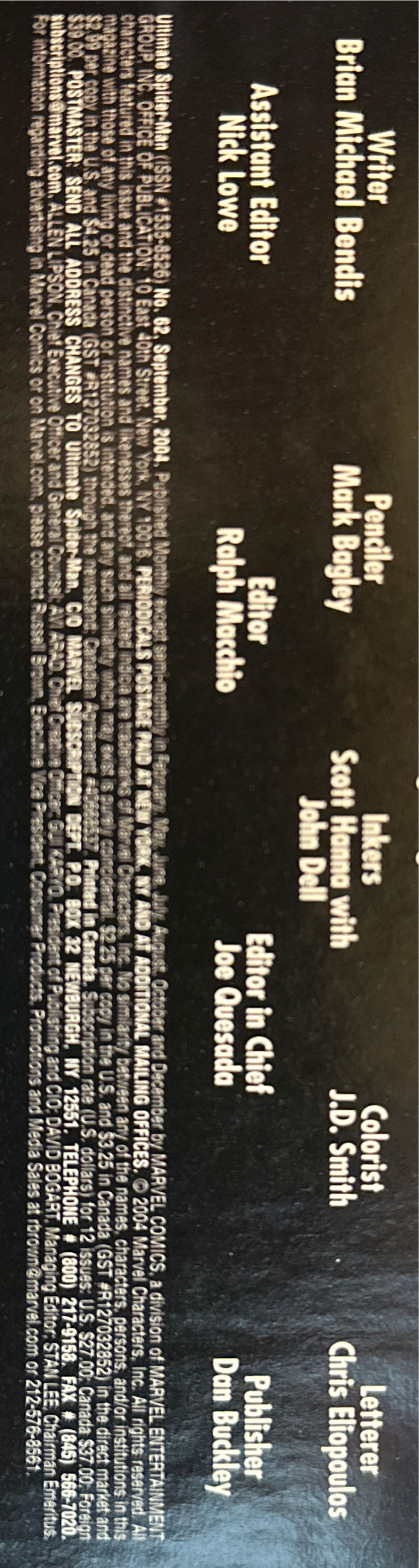 Ultimate Spider-Man - Marvel (62 - Sep 2004) comic book collectible [Barcode 75960605031406211] - Main Image 3