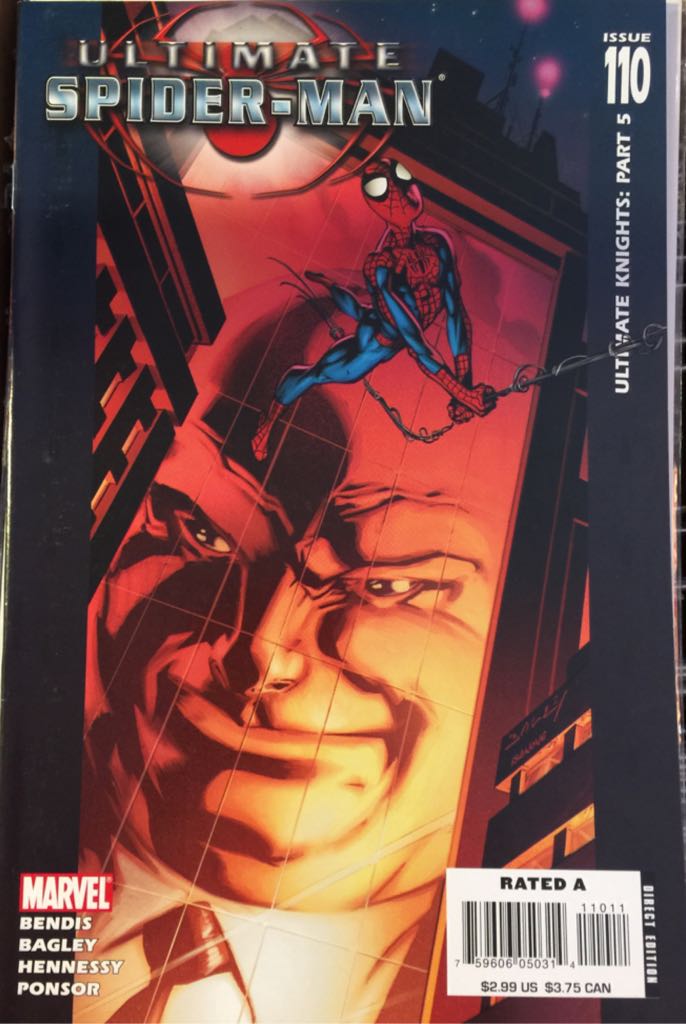 Ultimate Spiderman - Marvel Publishing Inc (110) comic book collectible [Barcode 759606050314] - Main Image 1