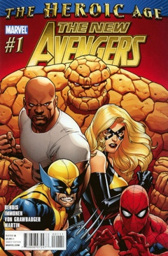 New Avengers, The - Marvel Comics (1 - Aug 2010) comic book collectible [Barcode 759606072477] - Main Image 1