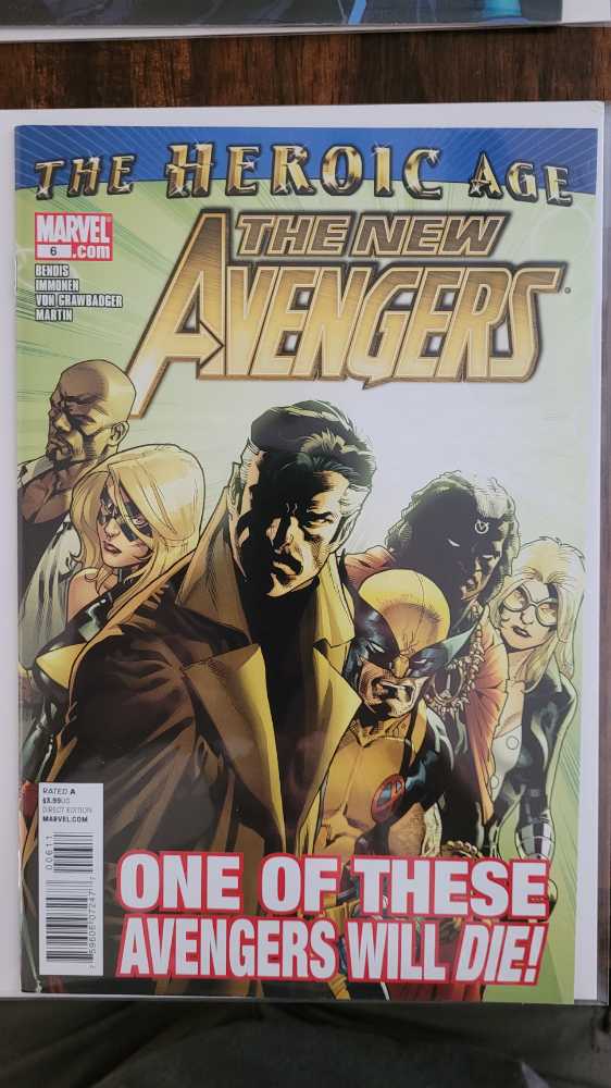 New Avengers (Vol 2 | 2010) - Marvel (6 - Jan 2011) comic book collectible [Barcode 75960607247700611] - Main Image 2