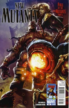 The New Mutants - Marvel Worldwide, Inc. (18 - Dec 2010) comic book collectible [Barcode 759606068388] - Main Image 1