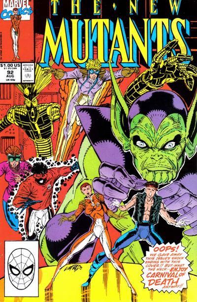New Mutants  comic book collectible - Main Image 1