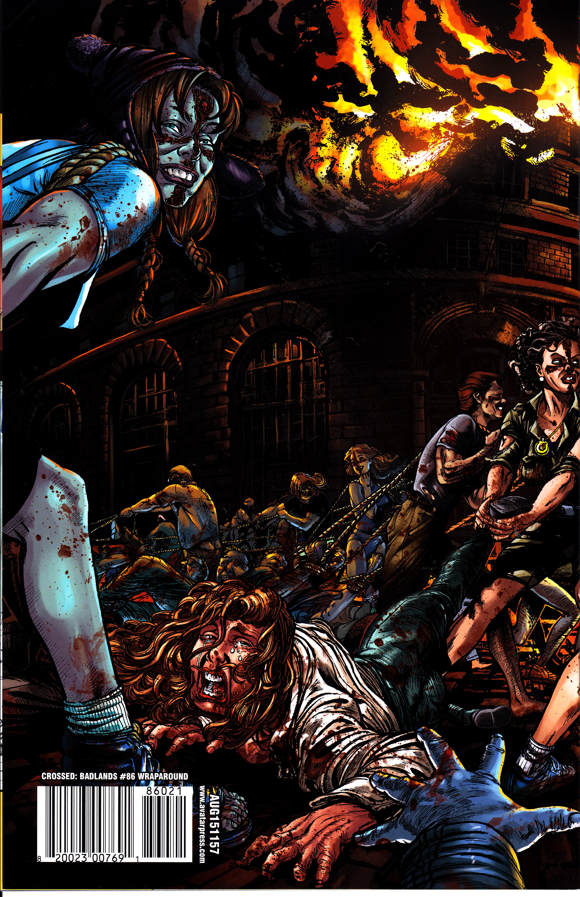 Crossed: Badlands  (86) comic book collectible [Barcode 820023007691] - Main Image 2