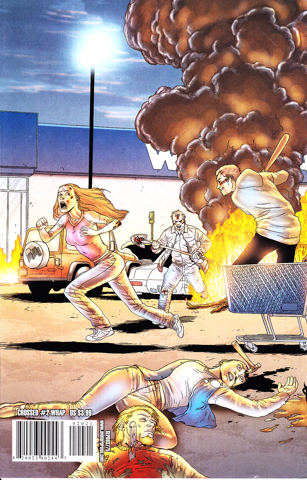 Crossed - Avatar (2 - Oct 2008) comic book collectible [Barcode 820023002443] - Main Image 2