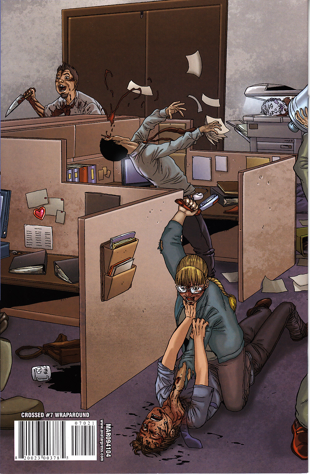 Crossed - Avatar (7 - Sep 2009) comic book collectible [Barcode 820023003785] - Main Image 2