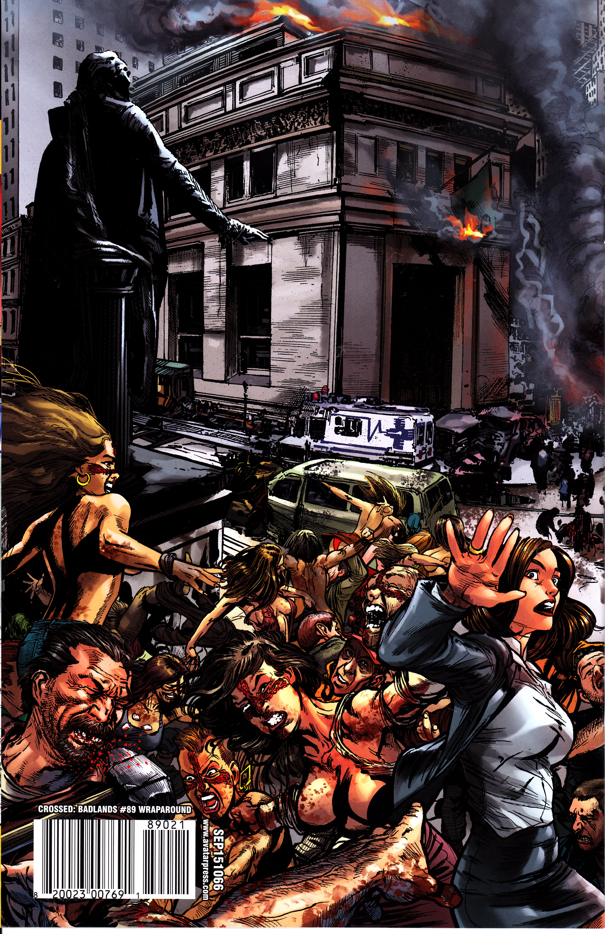 Crossed: Badlands  (89 - Oct 2015) comic book collectible [Barcode 820023007691] - Main Image 2