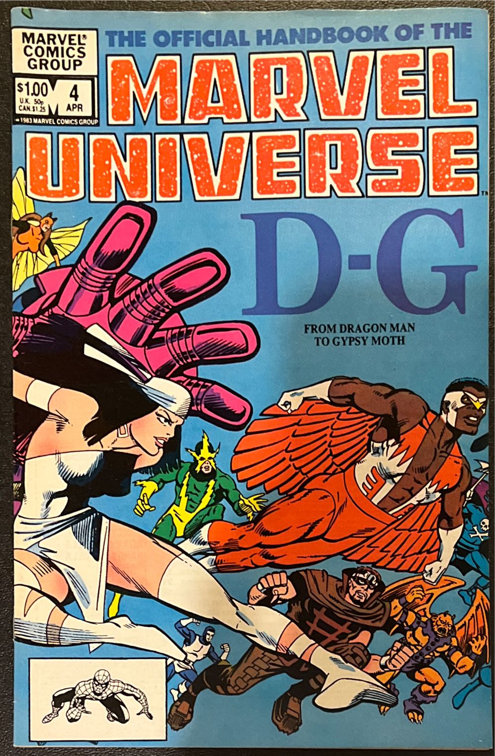 Official Handbook of the Marvel Universe, The - Marvel (4 - Apr 1983) comic book collectible [Barcode 071486028123] - Main Image 2