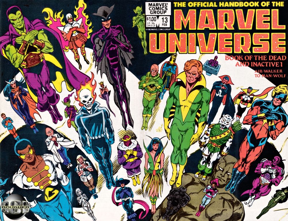 official handbook of the Marvel Universe, The - Marvel (13 - Feb 1984) comic book collectible [Barcode 071486028123] - Main Image 2