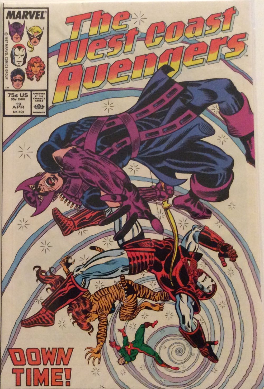 Avengers West Coast - Marvel Comics (19 - 04/1987) comic book collectible [Barcode 071486021001] - Main Image 2