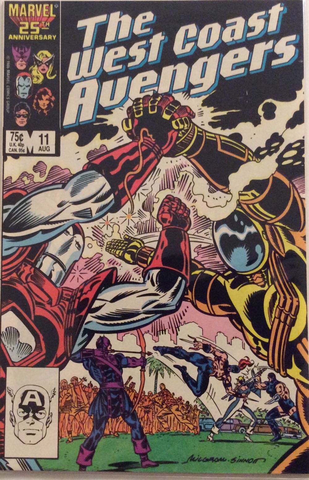 West Coast Avengers vol. 2 - Marvel Comics (11 - 08/1986) comic book collectible [Barcode 071486021001] - Main Image 2