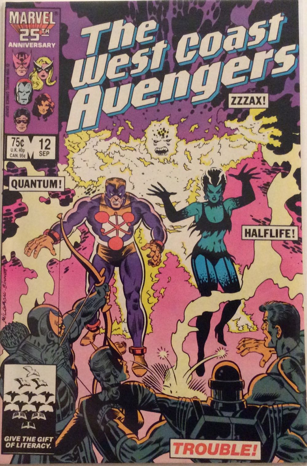 West Coast Avengers vol. 2 - Marvel (12 - 09/1986) comic book collectible [Barcode 071486021001] - Main Image 2