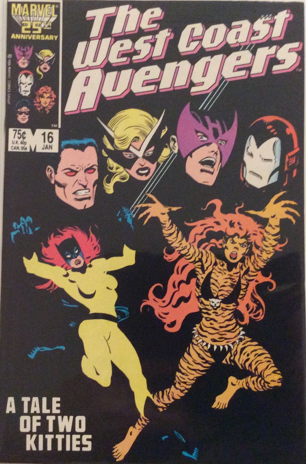West Coast Avengers vol. 2 - Marvel (16 - Jan 1987) comic book collectible [Barcode 071486021001] - Main Image 2