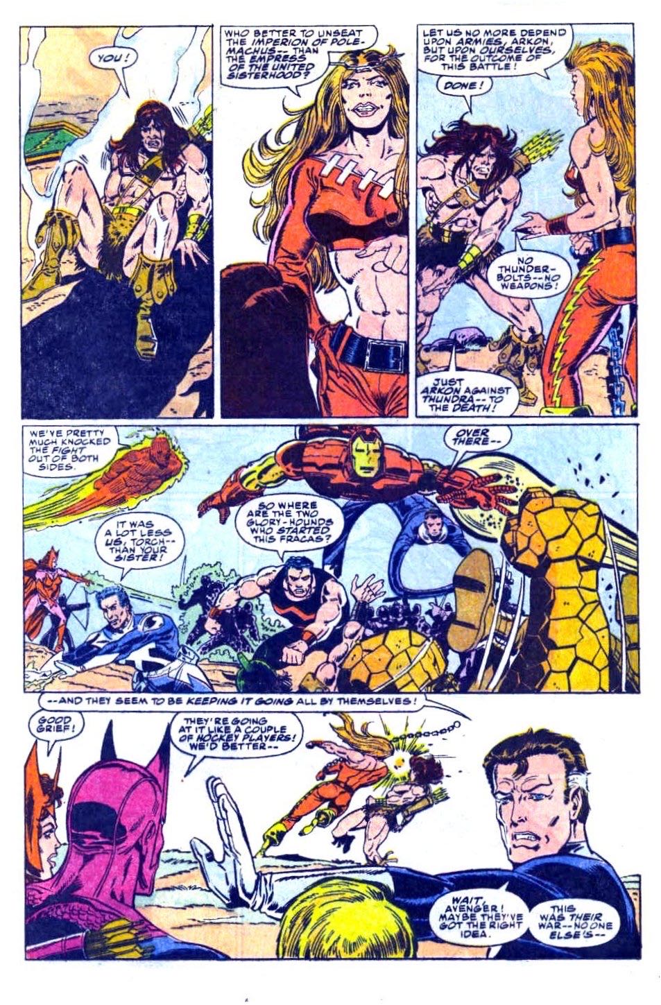 Avengers West Coast #75 - Marvel (75 - Oct 1991) comic book collectible [Barcode 071486024187] - Main Image 4