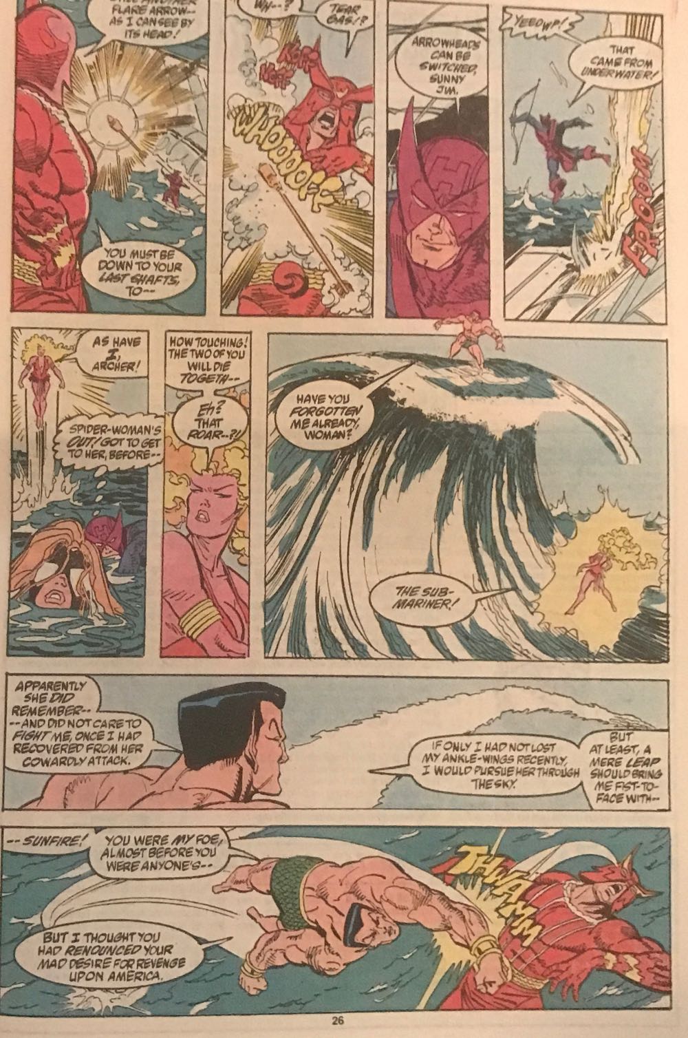 Avengers West Coast - Marvel (71 - Jun 1991) comic book collectible [Barcode 071486021001] - Main Image 4