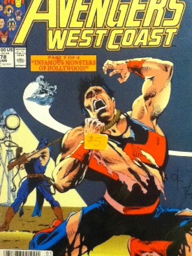 Avengers West Coast - Marvel (78 - Jan 1992) comic book collectible [Barcode 071486021001] - Main Image 1