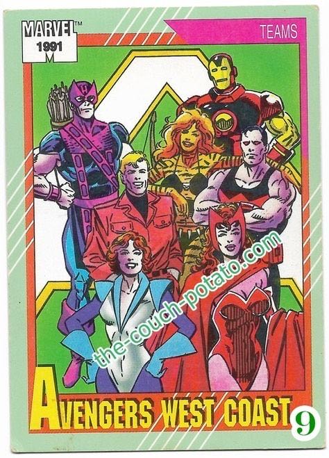 Avengers West Coast - Marvel (78 - Jan 1992) comic book collectible [Barcode 071486021001] - Main Image 2