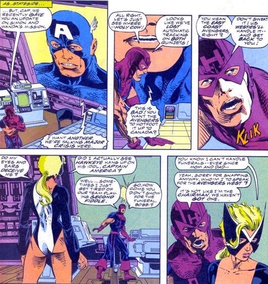 Avengers West Coast - Marvel (88 - Nov 1992) comic book collectible [Barcode 071486021001] - Main Image 2