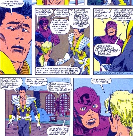 Avengers West Coast - Marvel (88 - Nov 1992) comic book collectible [Barcode 071486021001] - Main Image 3