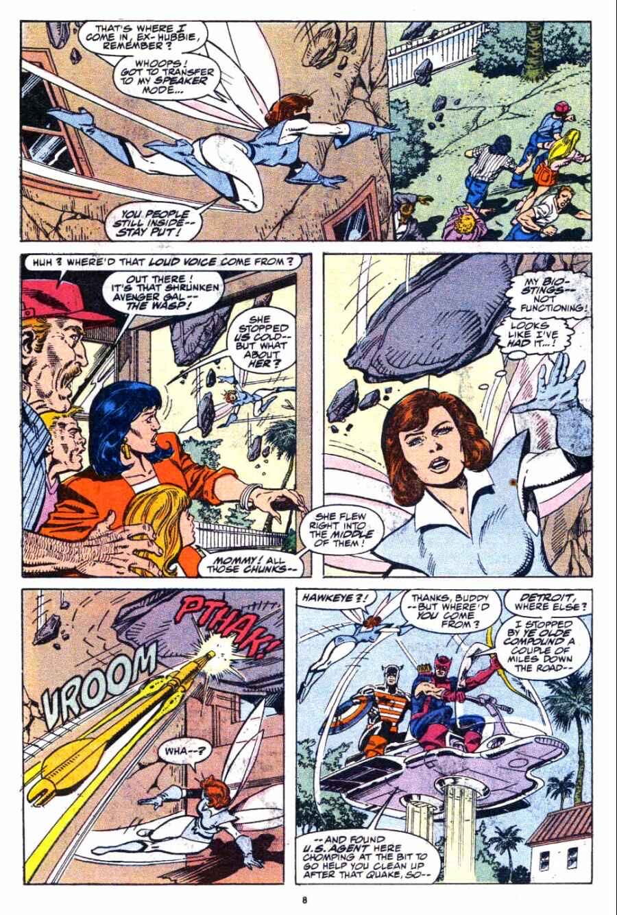 Avengers West Coast (Vol. 2) - Marvel Comics (60 - Jul 1990) comic book collectible - Main Image 4